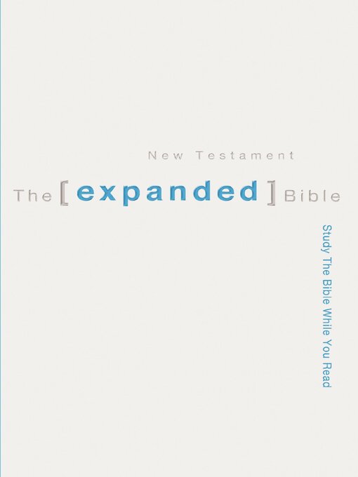 Title details for The Expanded Bible by Thomas Nelson - Available